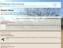 Tablet Screenshot of desert-home.com